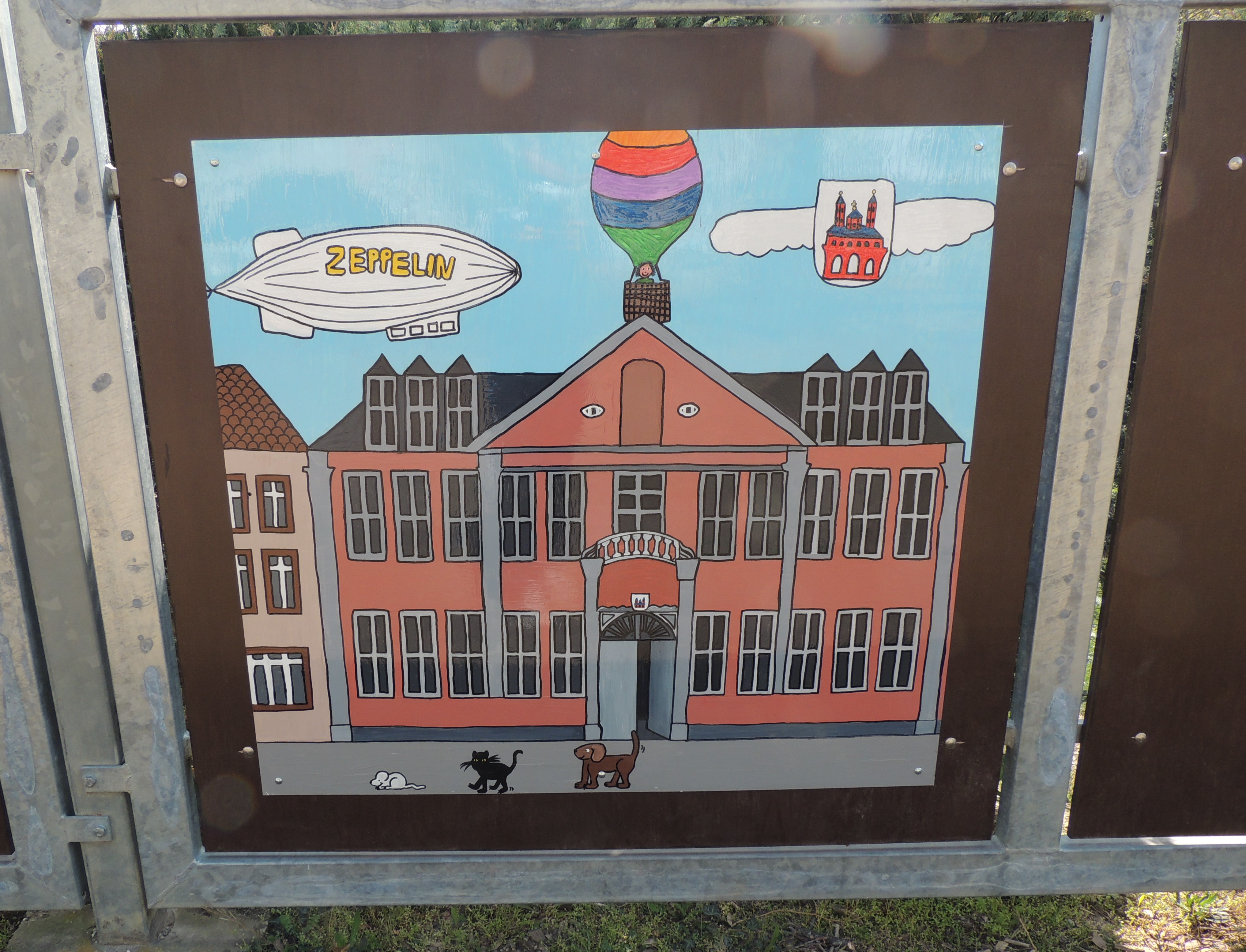 Ein bunter Rundgang durch Speyer – Farbe für unseren Schulhof