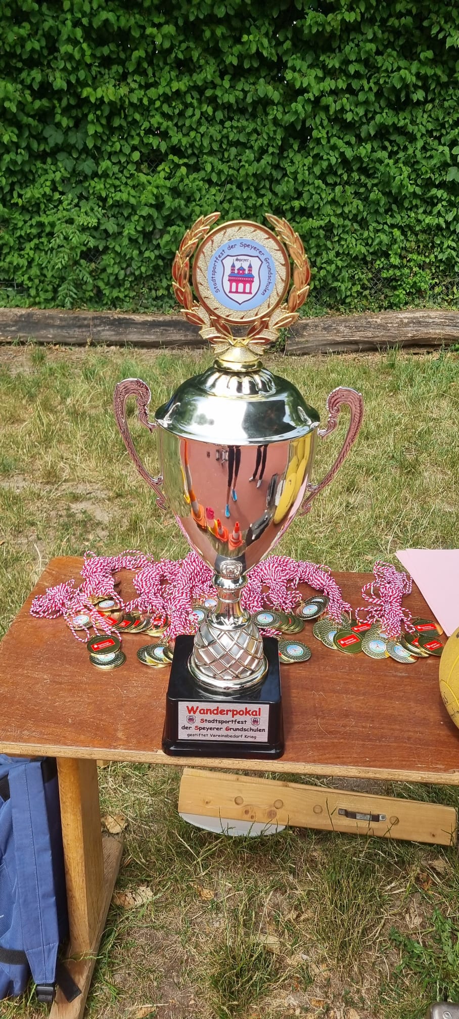 1. Platz beim Stadtsportfest